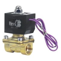 VALVULA SOLENOIDE 1/2 PARA BUZINA MARITIMA SUSPENSAO AR 24V